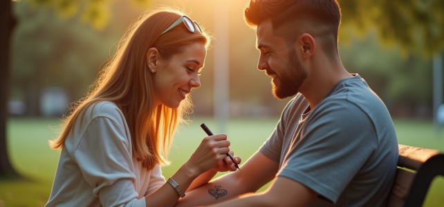 Tatouages sentimentaux : symboles d’amour ou effets de mode ?